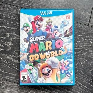 Nintendo Wii U Super Mario 3D World - Blue Case